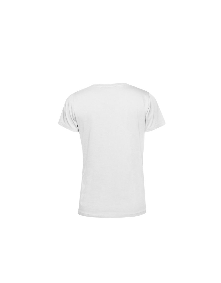 B&C Womens/Ladies E150 Organic Short-Sleeved T-Shirt - White - 1