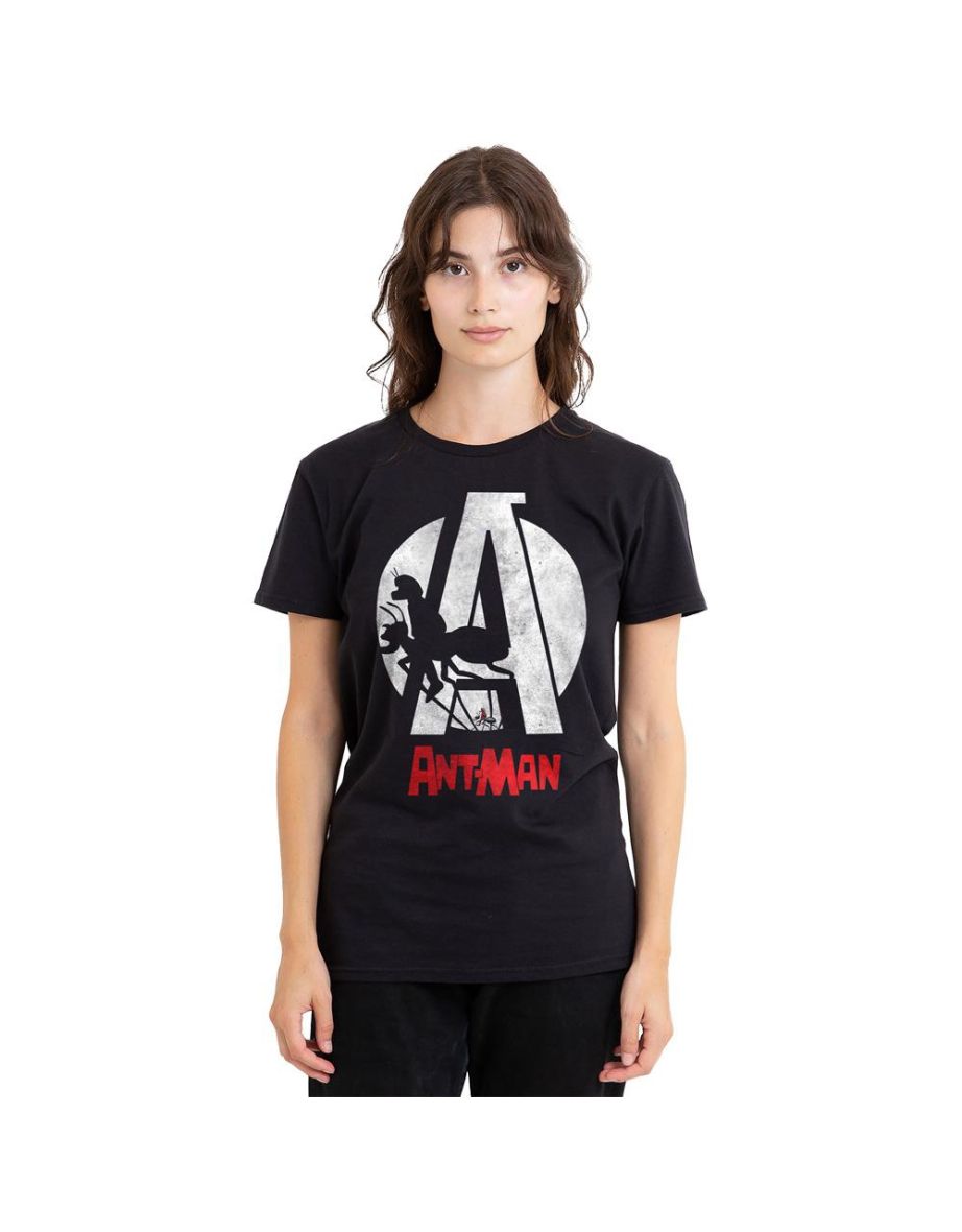 Ant-Man And The Wasp: Quantumania Unisex Adult Spotlight Ant T-Shirt - Black