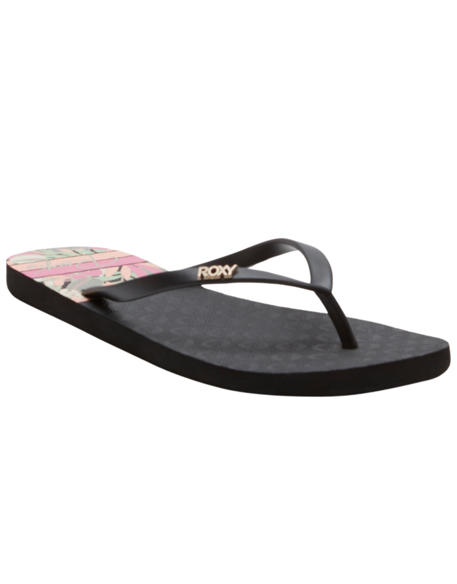 Roxy Womens Viva Printed Beach Pool Summer Thongs Sandals Flip Flops