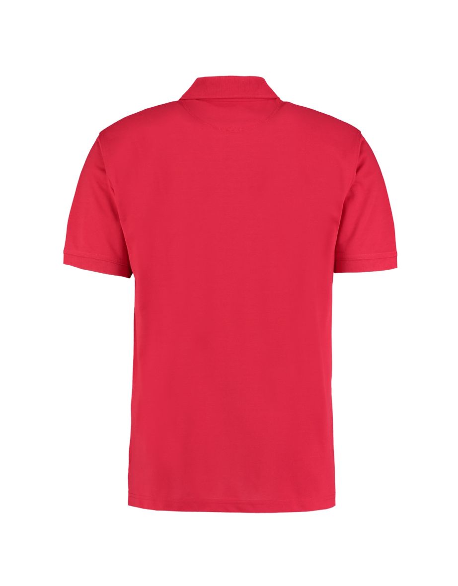 Kustom Kit Mens Klassic Superwash Short Sleeve Polo Shirt - Red - 1