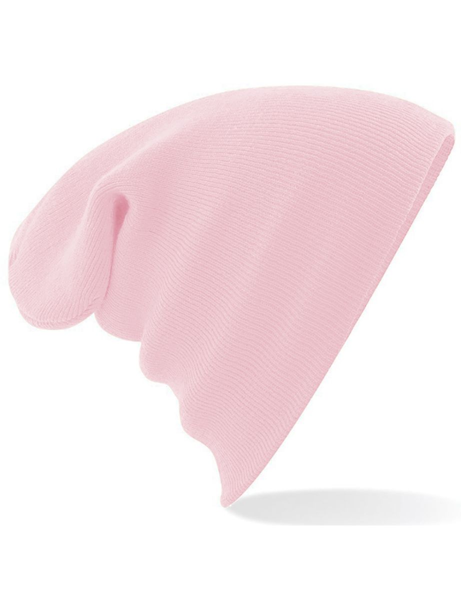 Beechfield Soft Feel Knitted Winter Hat - Pastel Pink - 1