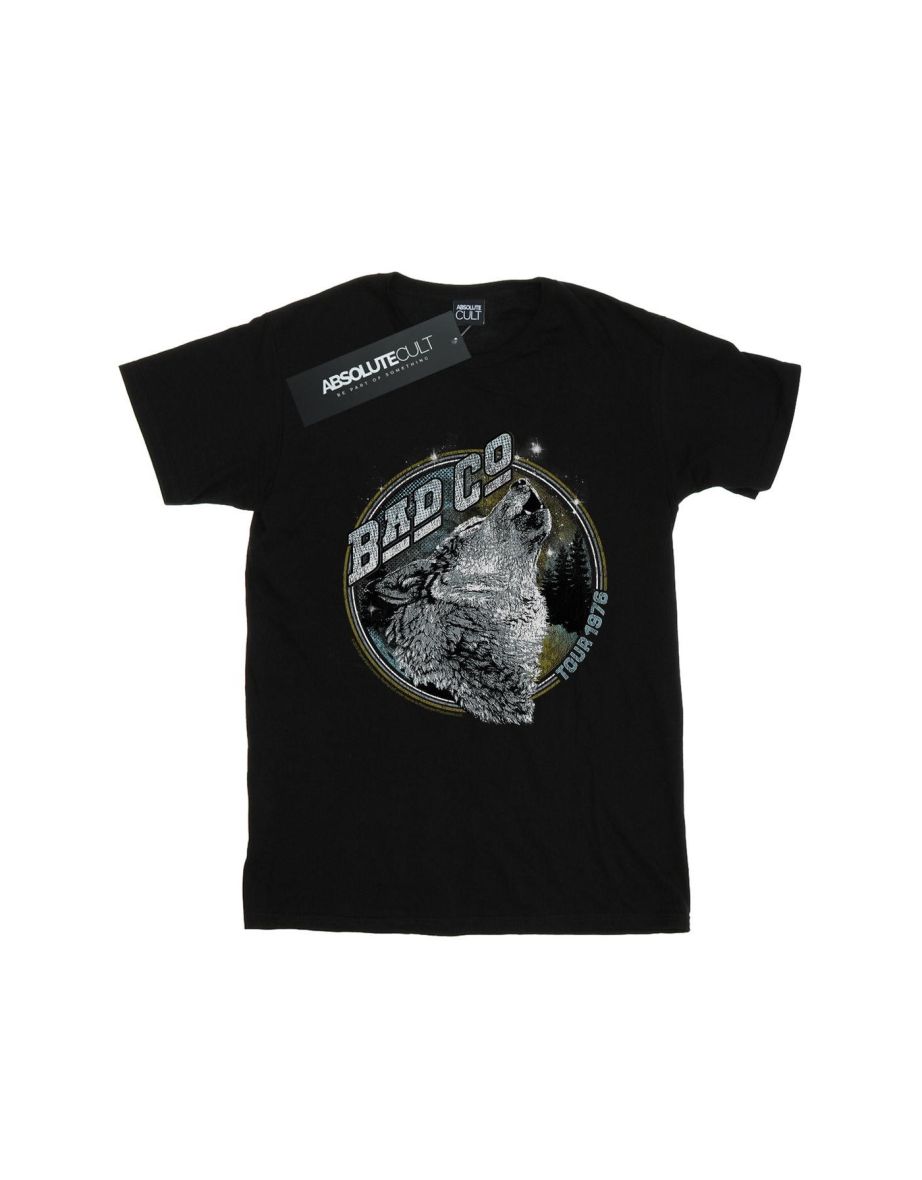 Bad Company Boys Wolf Tour 1976 T-Shirt - Black
