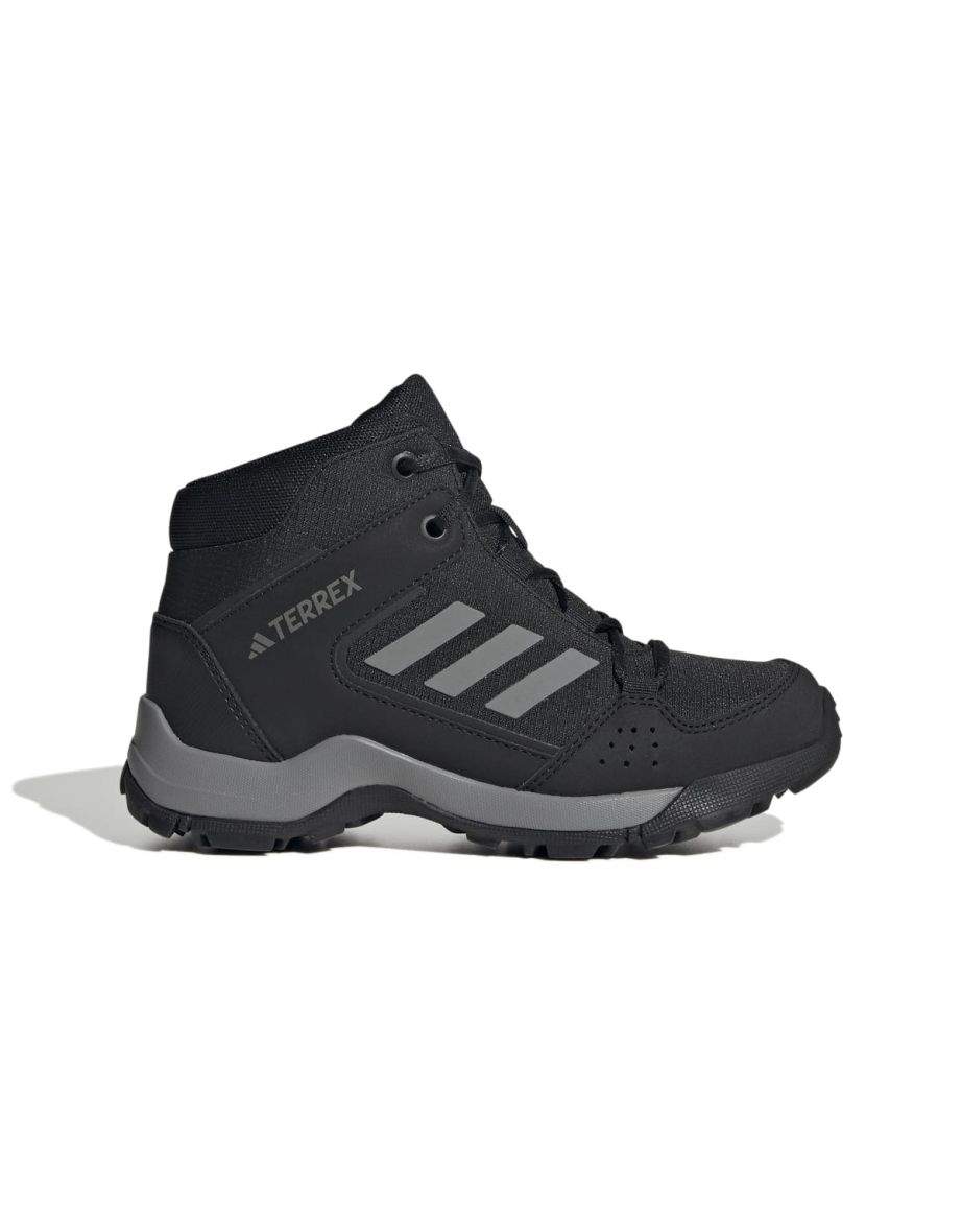 Boy's adidas Kids Terrex Hyperhiker Mid Hiking Shoes in Black