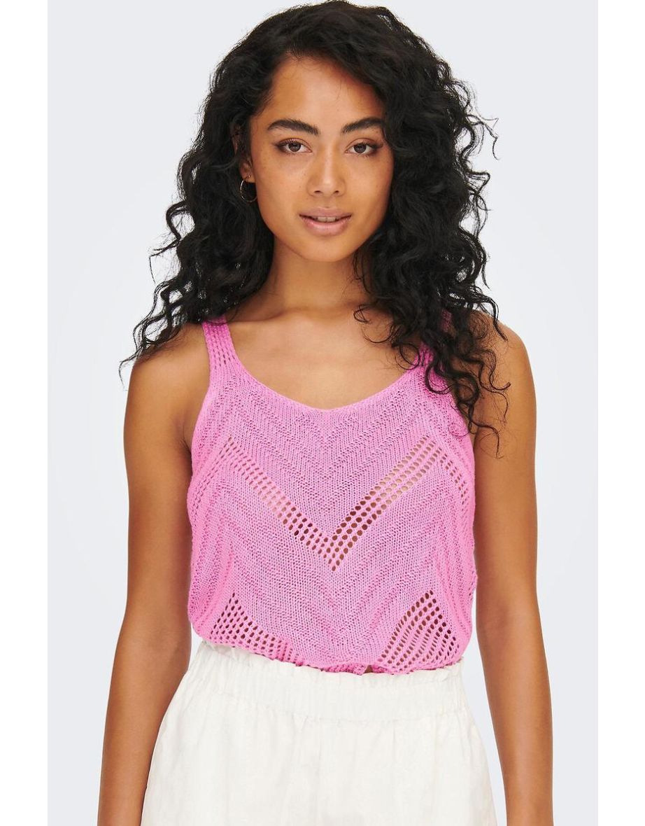 Fine Knit Vest Top