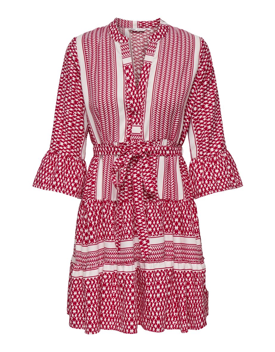 ONLATHENA LIFE 3/4 SHORT DRESS WVN NOOS