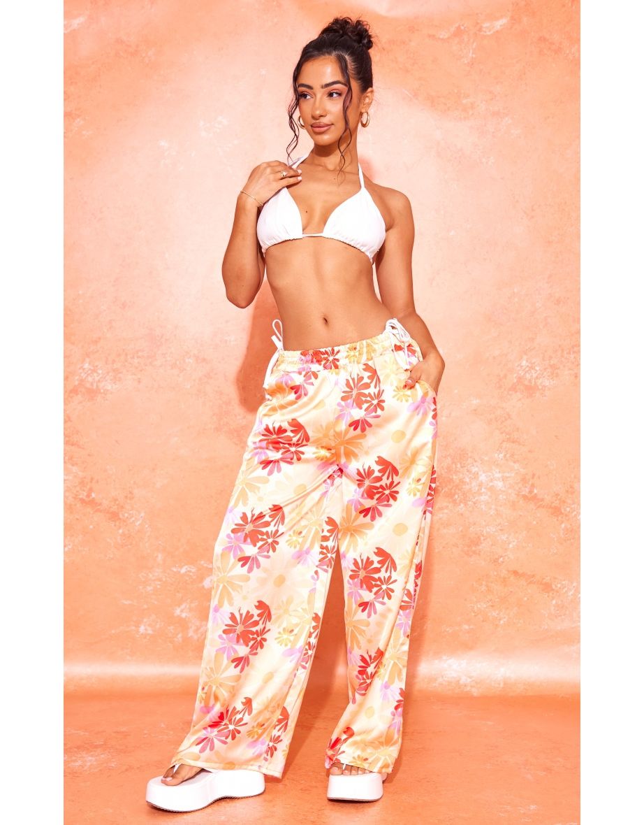 Petite 2025 floral trousers