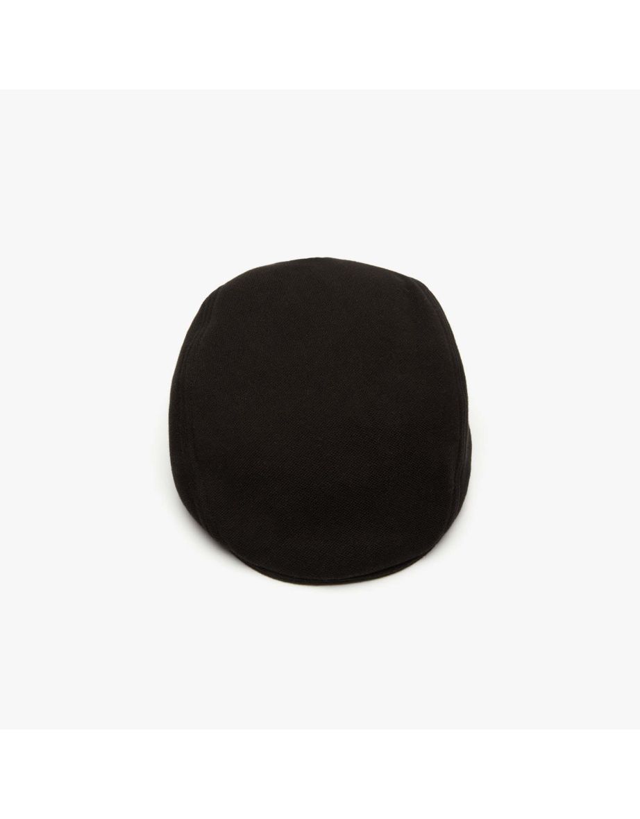 Accessories Lacoste Cotton Flat Cap in Black - 2