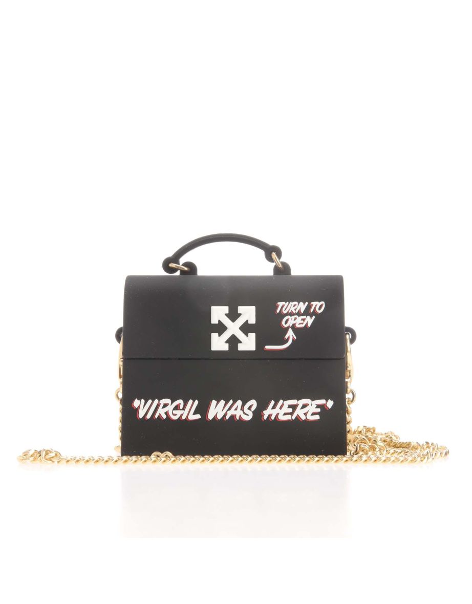 Accessories Off White Jitney Airpods Pro Case in Black
