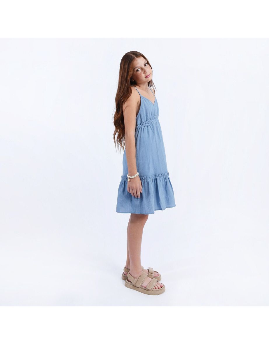 Tiered Cotton Cami Dress - 3