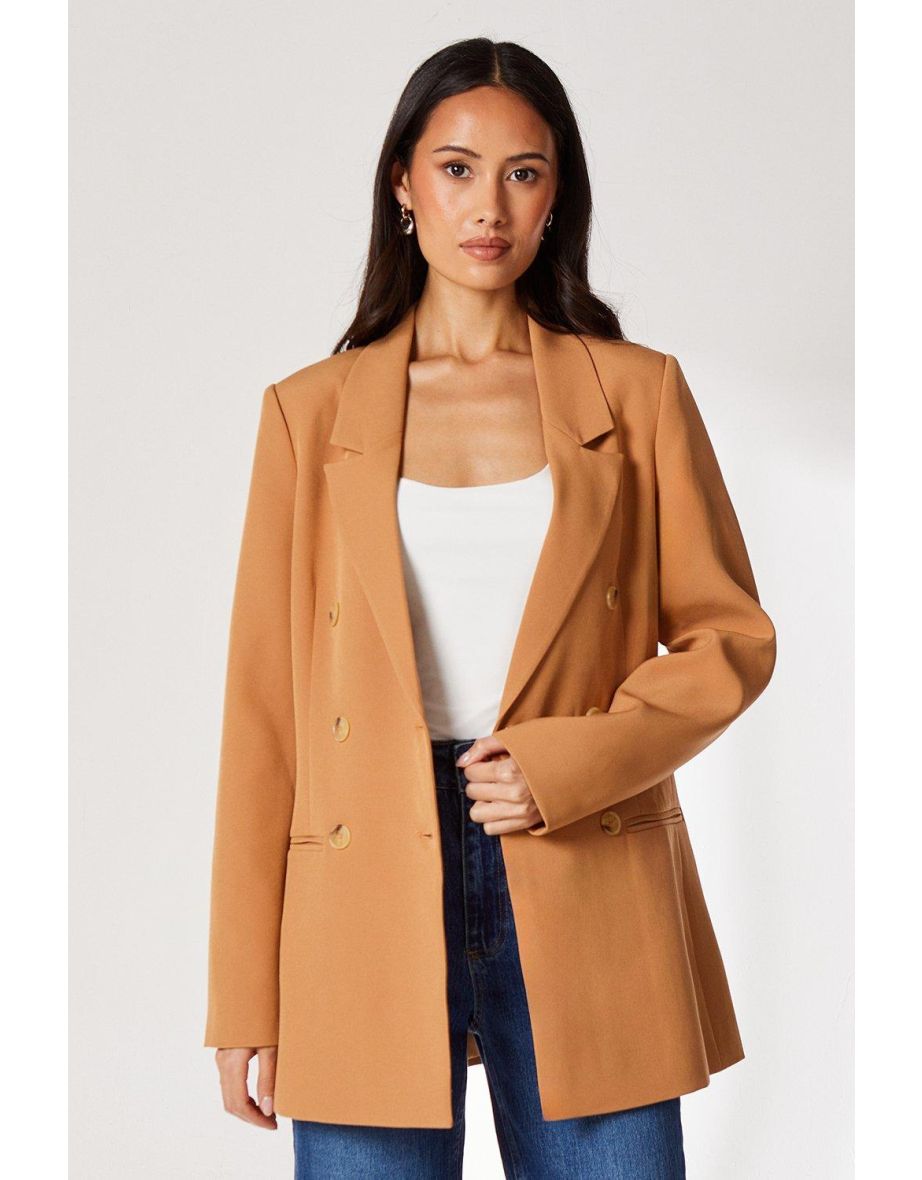 Principles by Debenhams Long Sleeved Camel Blazer - 3