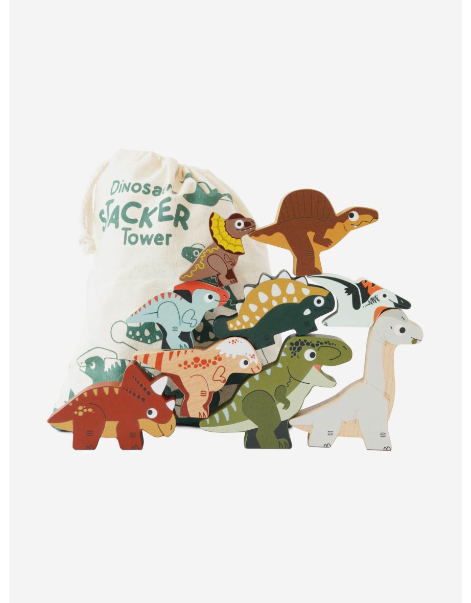 Jurassic Stacking Dinosaurs & Bag-10 Piece