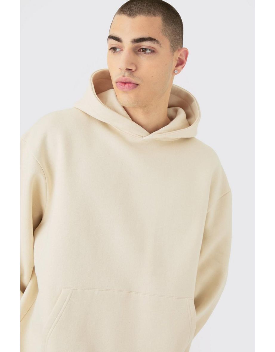 Oversized Hooded Tracksuit - taupe - 2