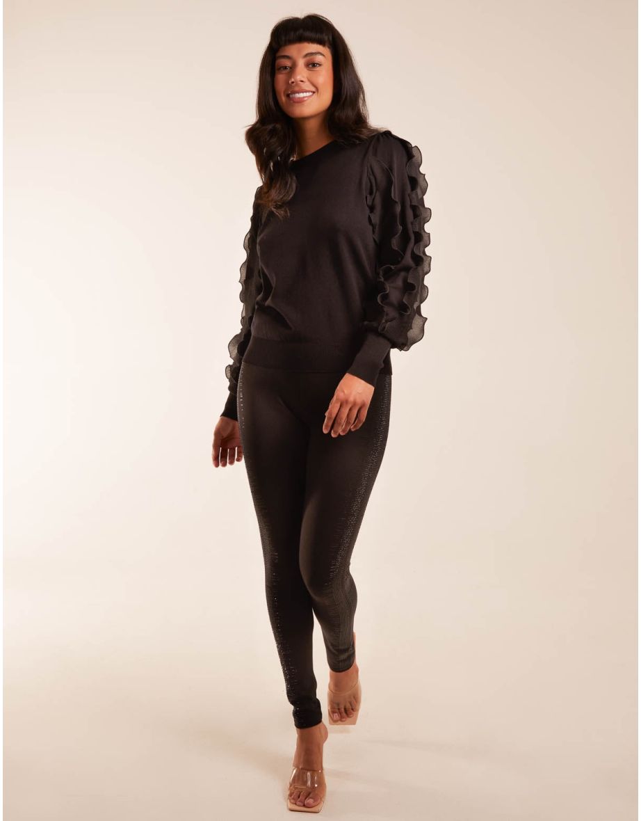 Frill Sleeve Jumper