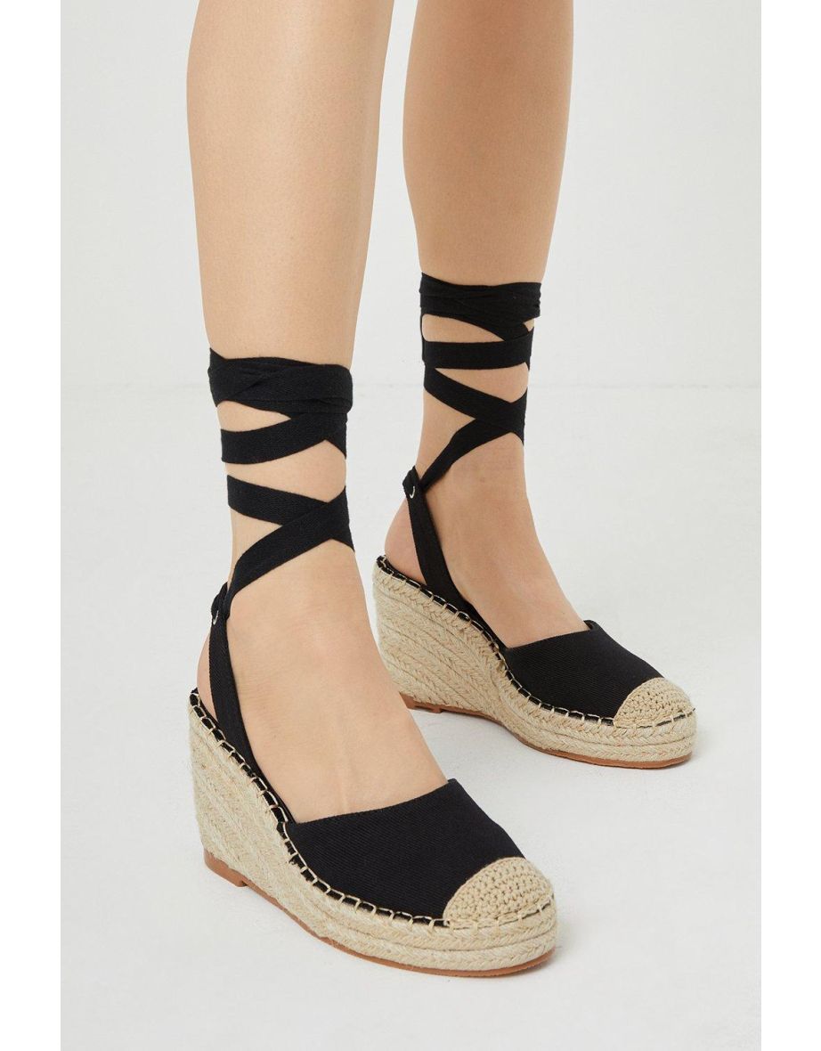 Oasis sales wedge espadrilles