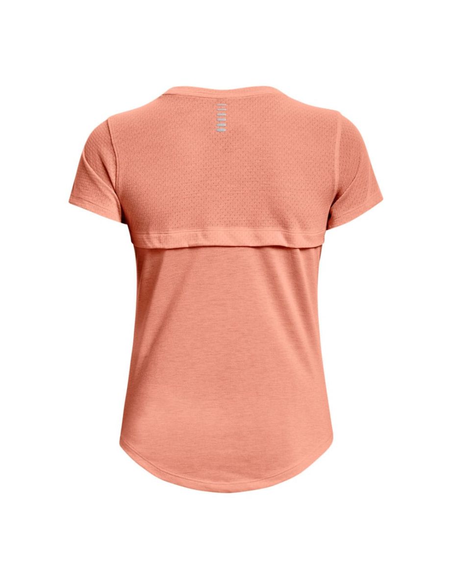 Women's Under Armour UA Streaker Run T-Shirt in Pink - 1