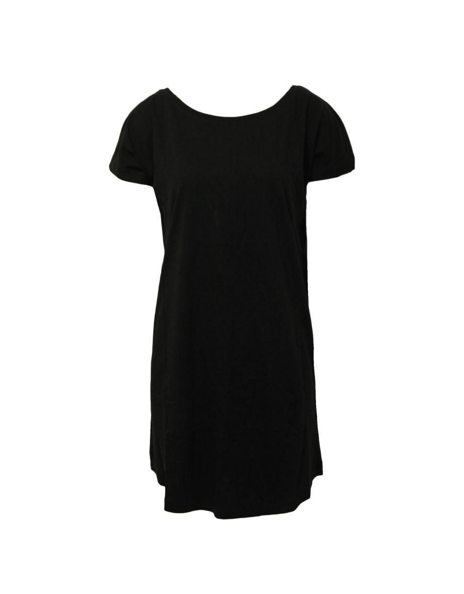Mantis Womens/Ladies Loose Fit T-Shirt Dress - Black