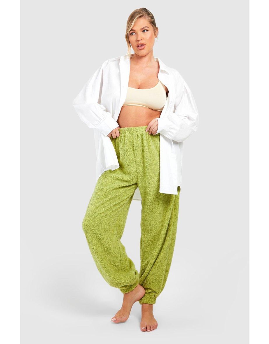 Womens borg loungewear hot sale