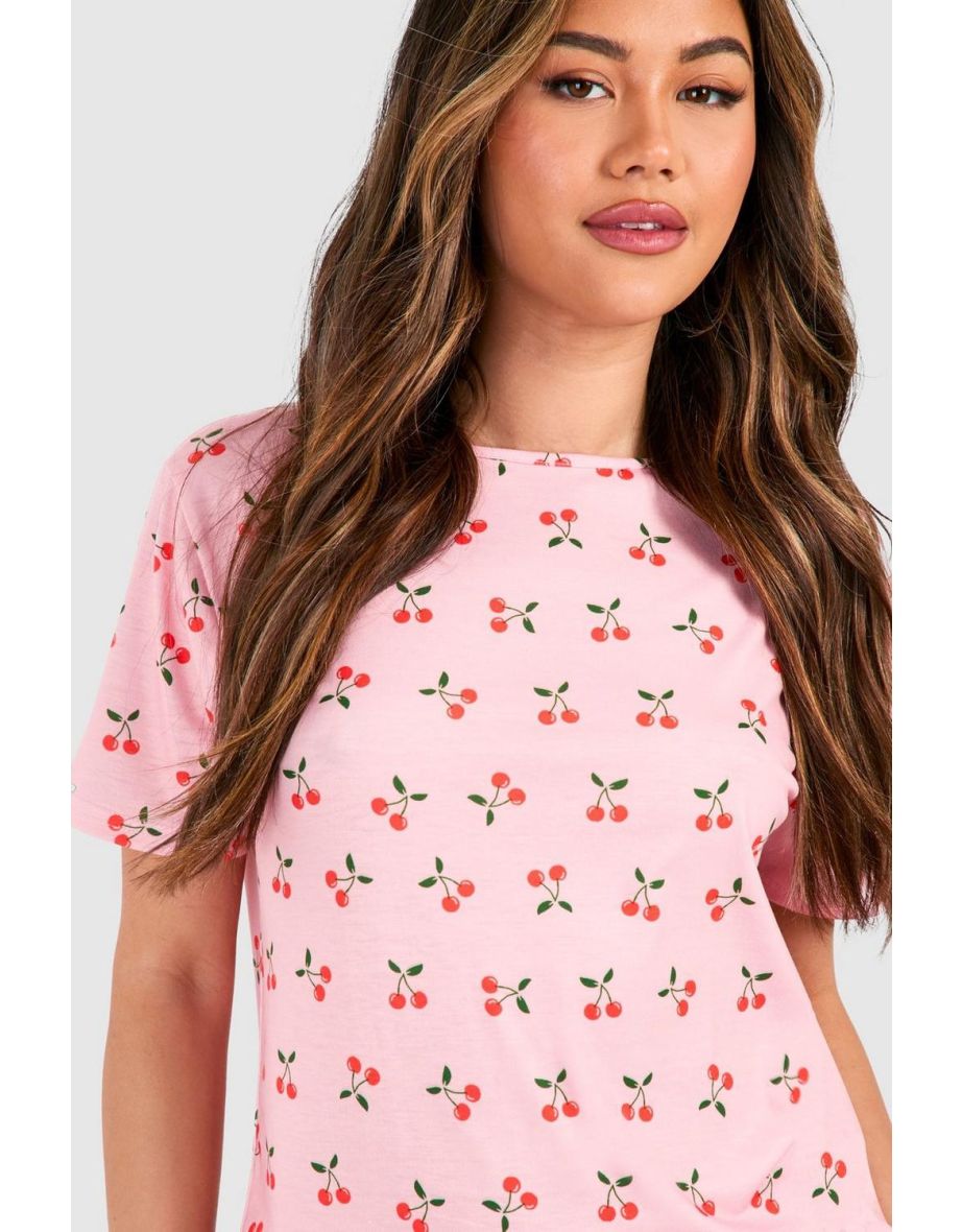Cherry Short Pyjama Set - pink - 3