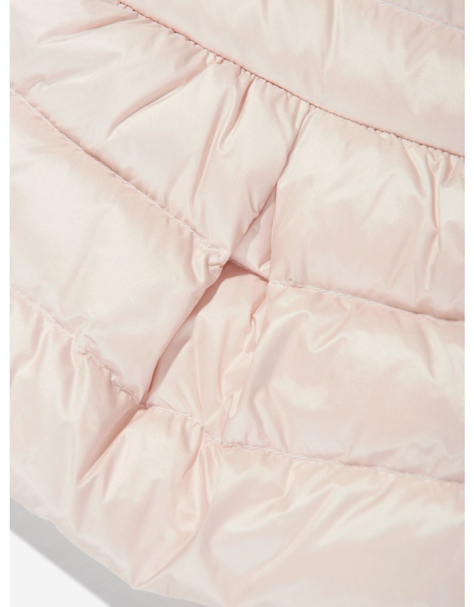 Baby Girls Down Padded Hiva Gilet in Pink - 3