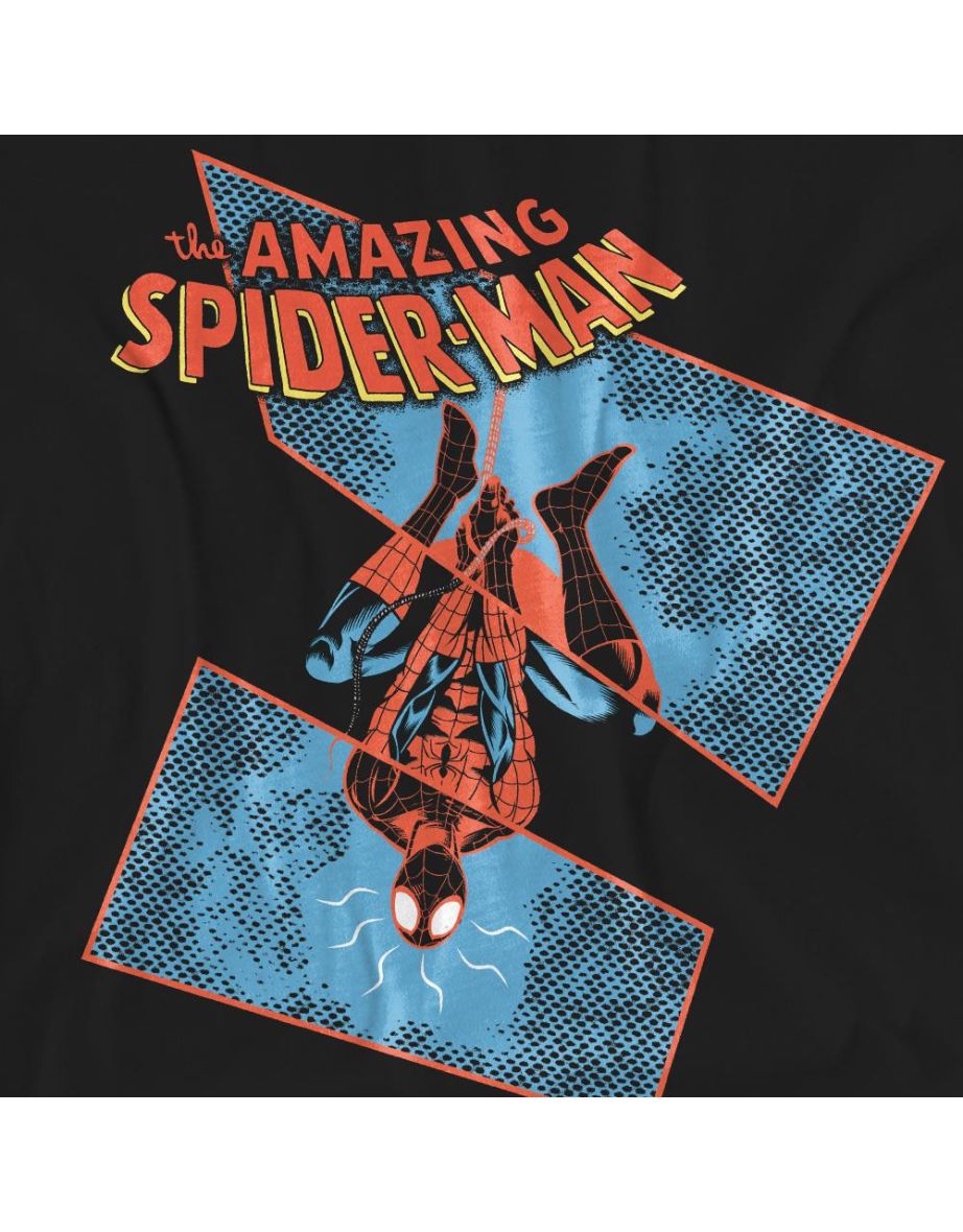 Spider-Man Unisex Adult Spidey Senses Tingling T-Shirt - Black - 3