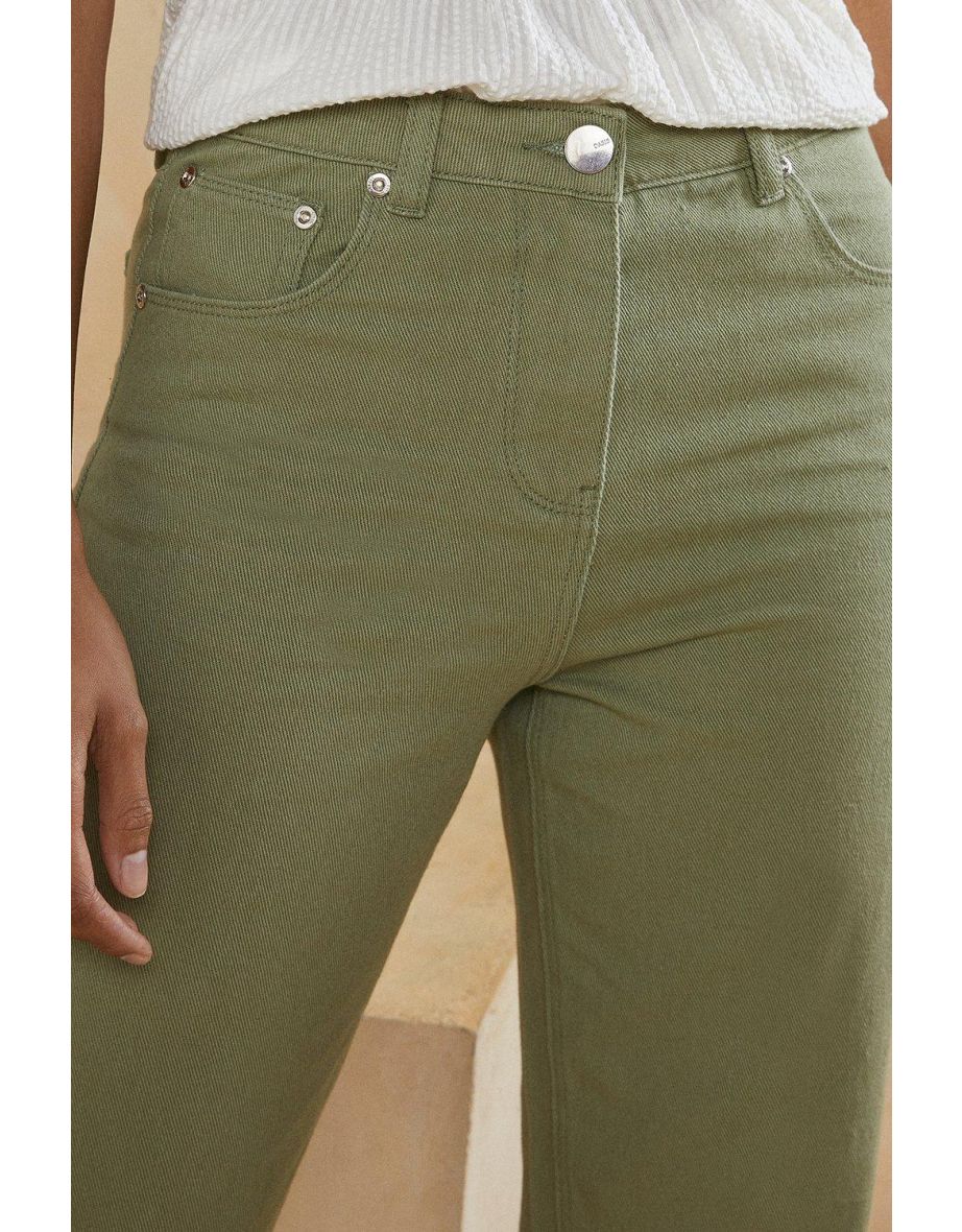 Oasis Khaki Boyfriend Jeans - 3