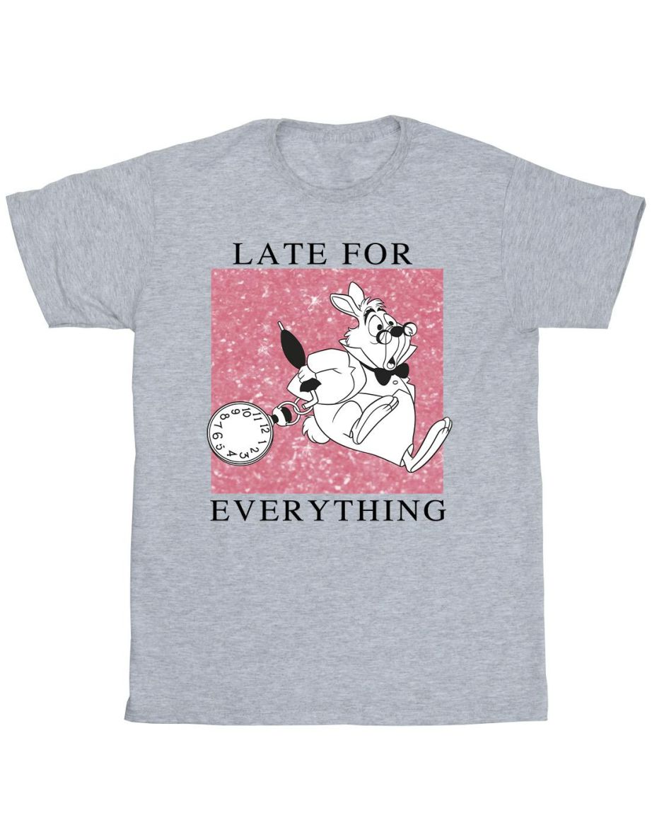 Disney Boys Alice In Wonderland White Rabbit T-Shirt