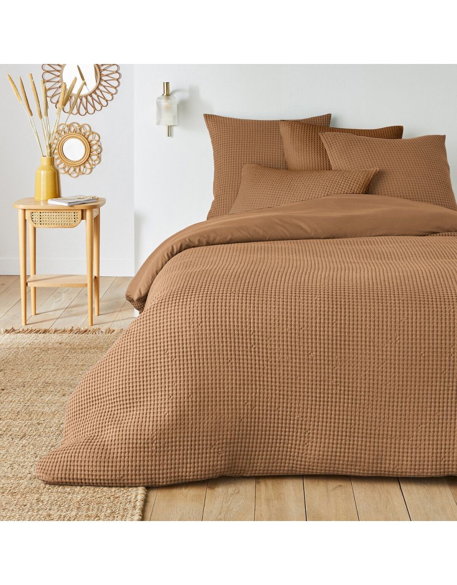 Honeycomb Cotton Duvet Cover