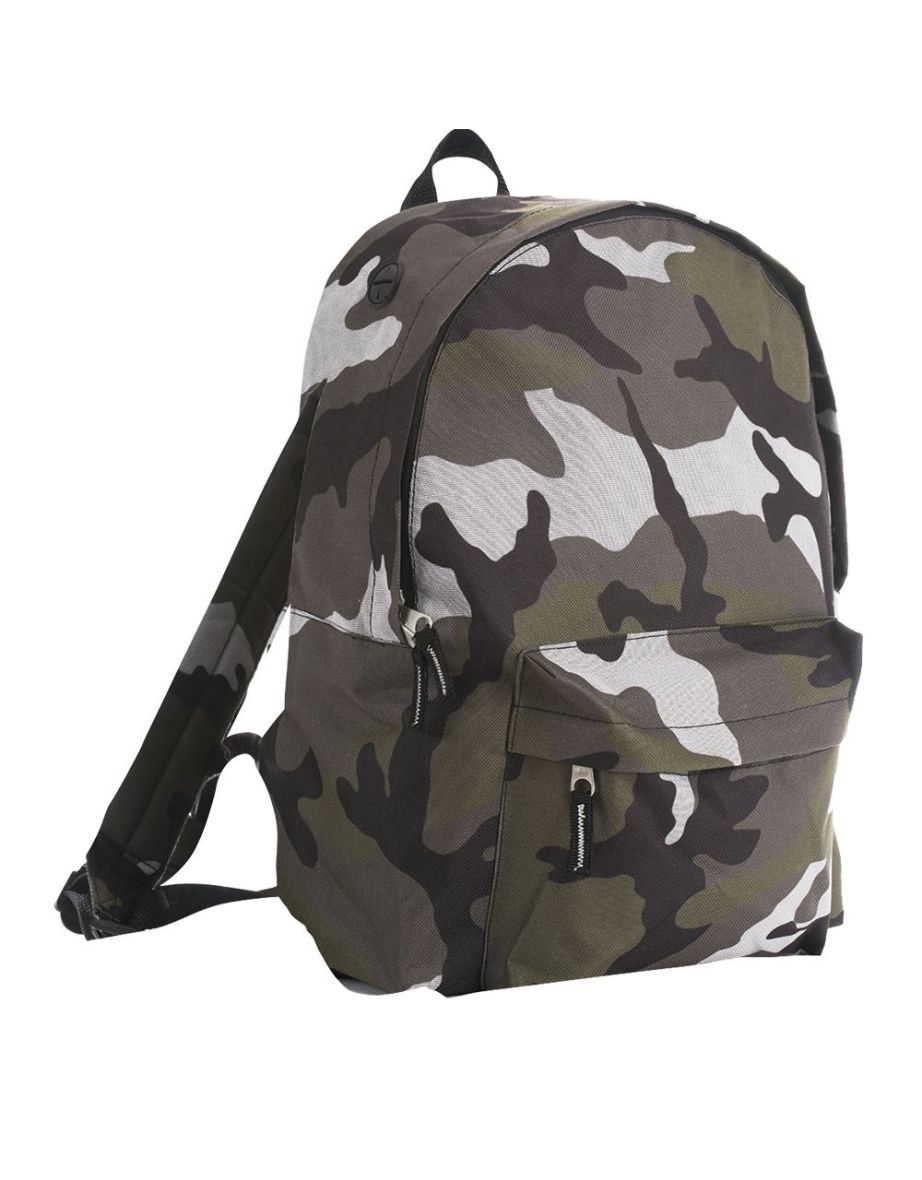 SOLS Kids Rider School Backpack / Rucksack - Camouflage