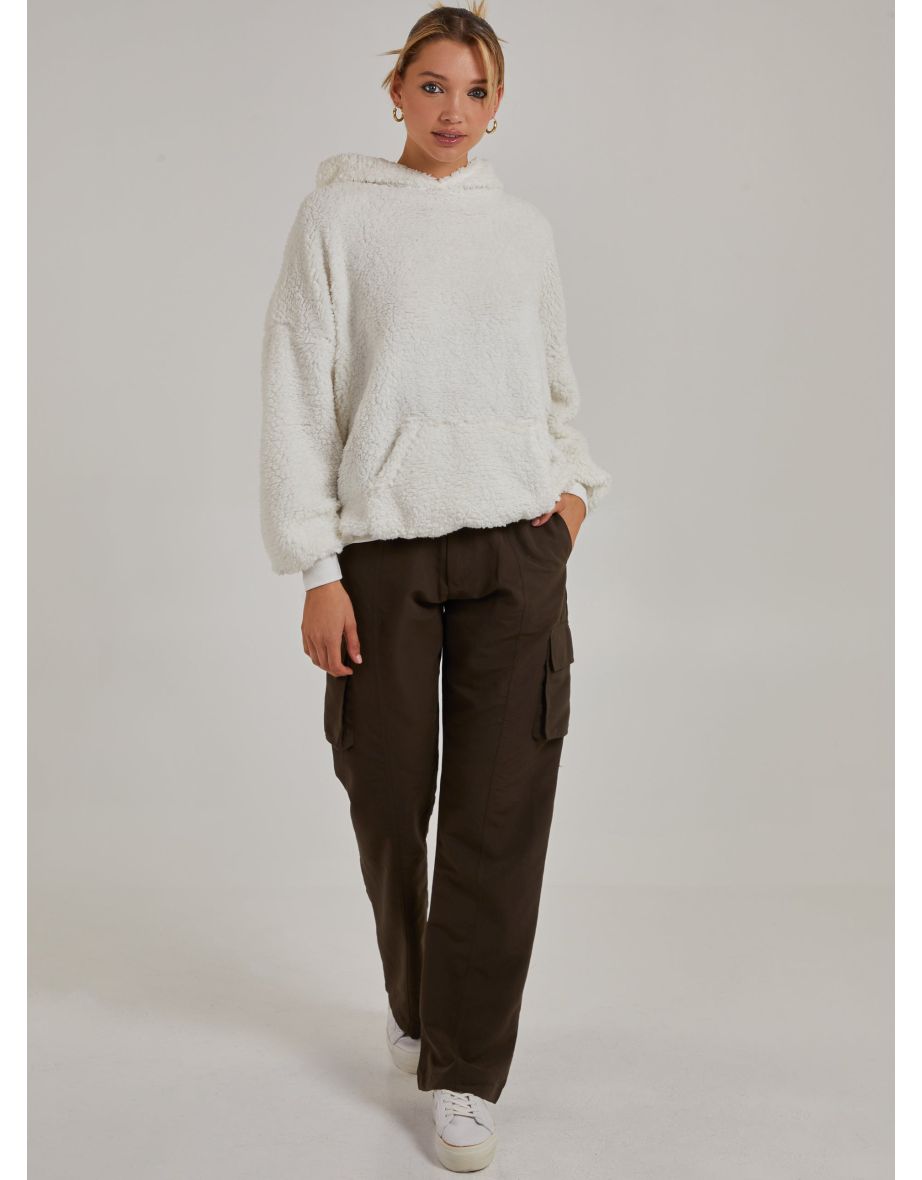 Oversized Teddy Hoodie