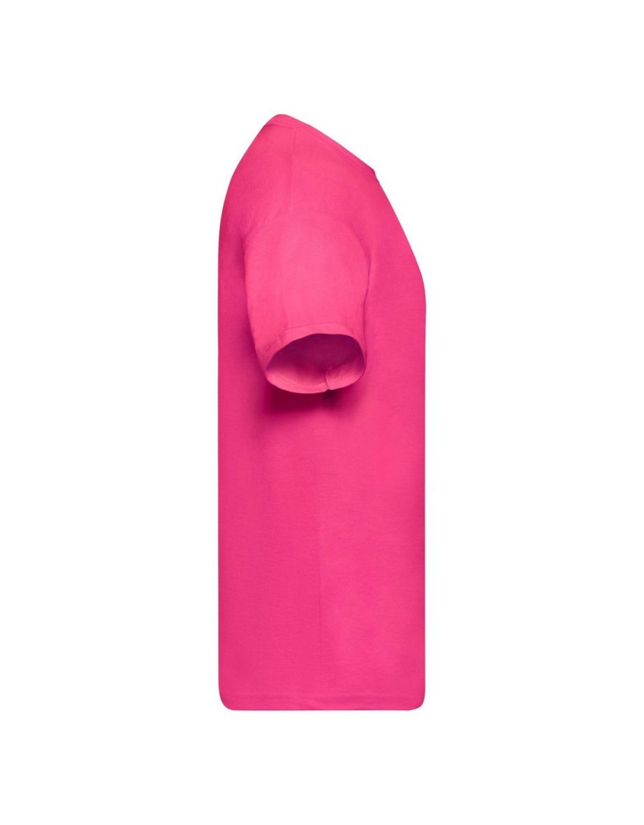 Fruit Of The Loom Mens Original Short Sleeve T-Shirt - Fuchsia - 1
