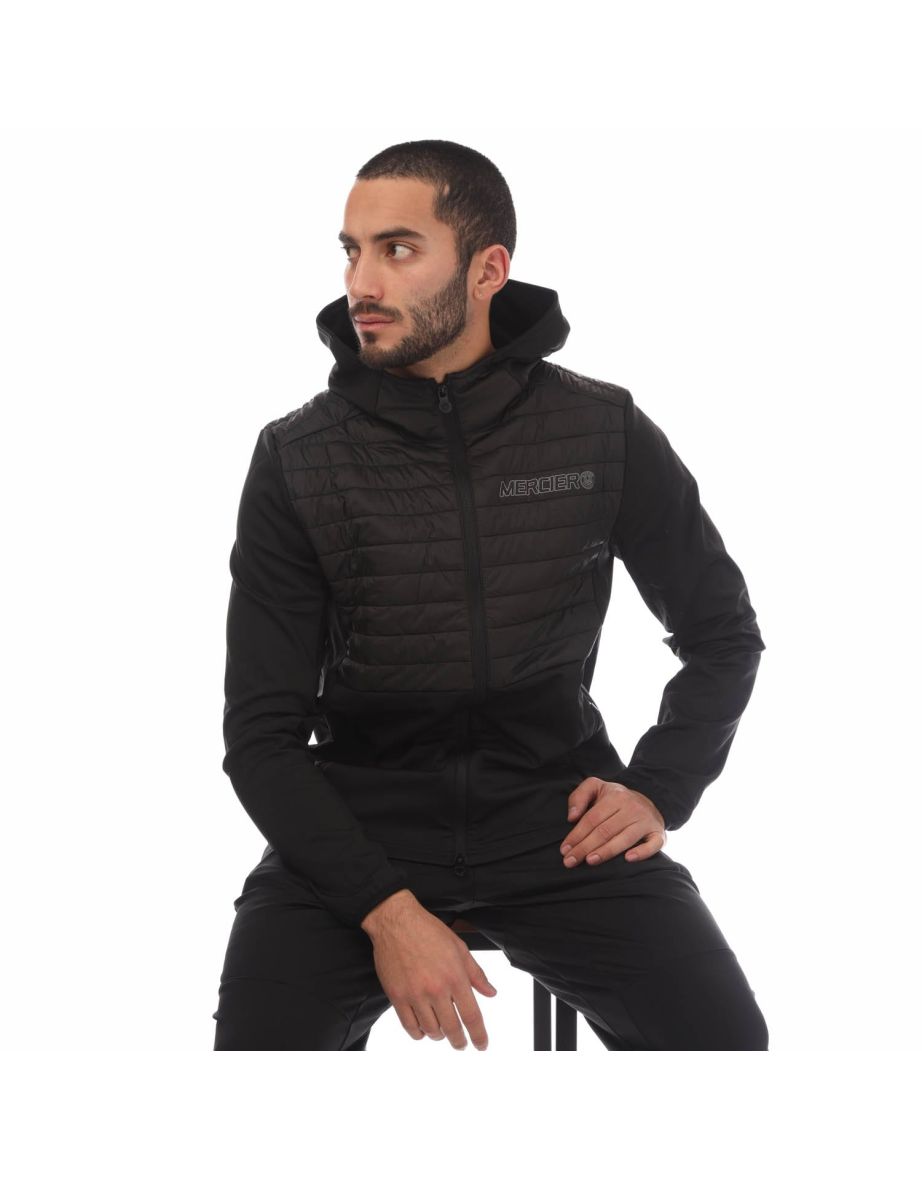 Men's Mercier Dynamic Track Top in Black - 3