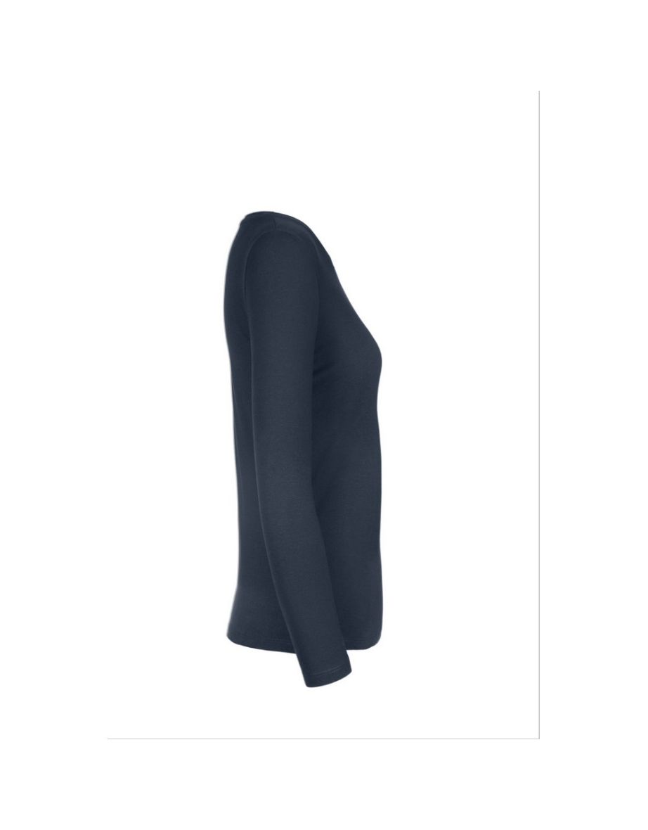 B&C Womens/Ladies #E190 LSL Top - Navy - 2