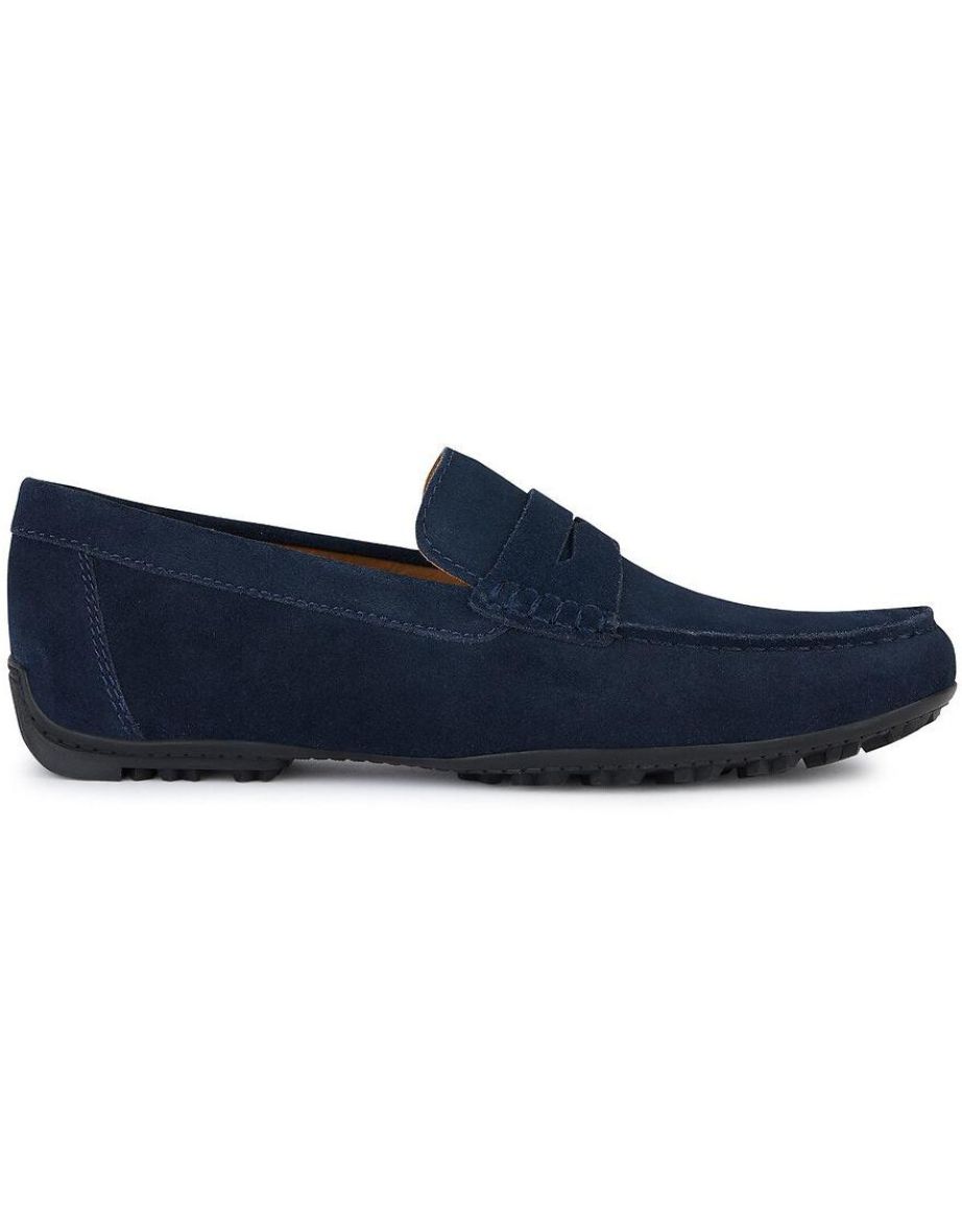 Kosmopolis + Grip Breathable Loafers in Suede