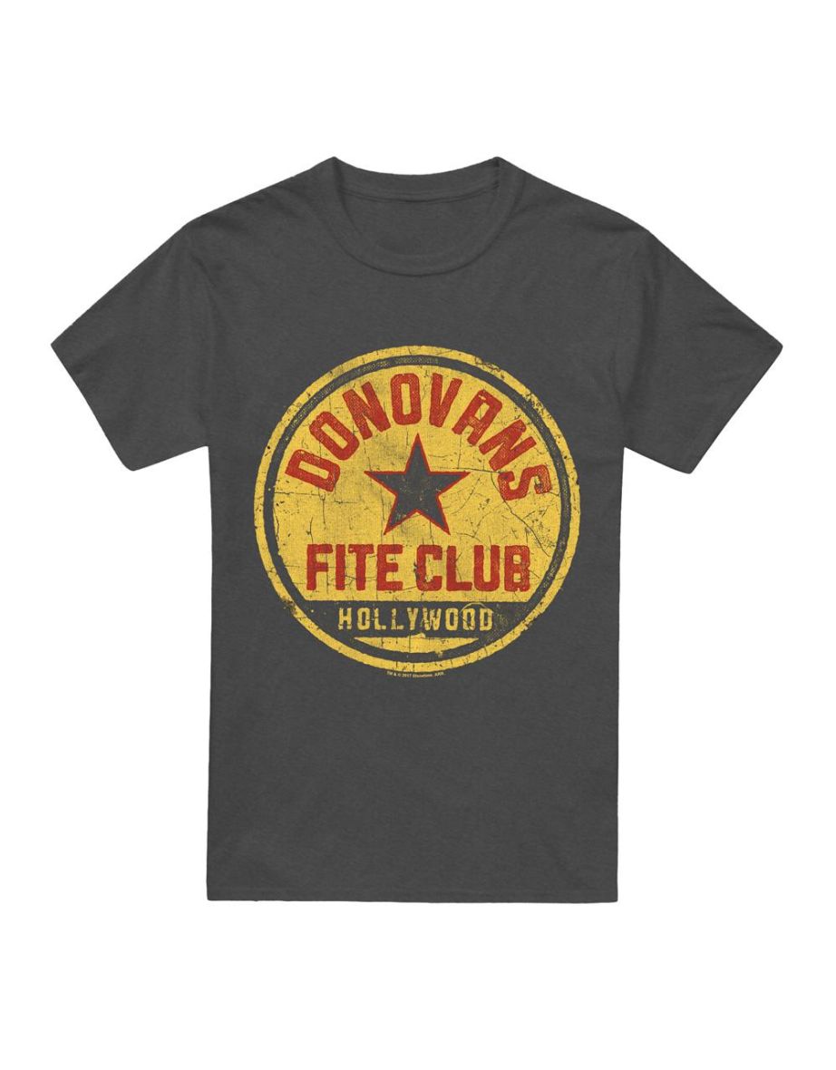 Ray Donovan Unisex Adult Fite Club T-Shirt - Charcoal