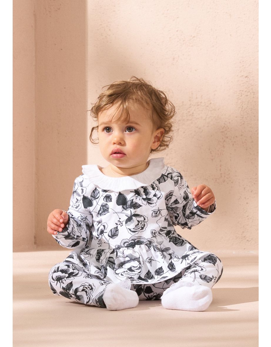 Piper White Floral Body & Legging Set