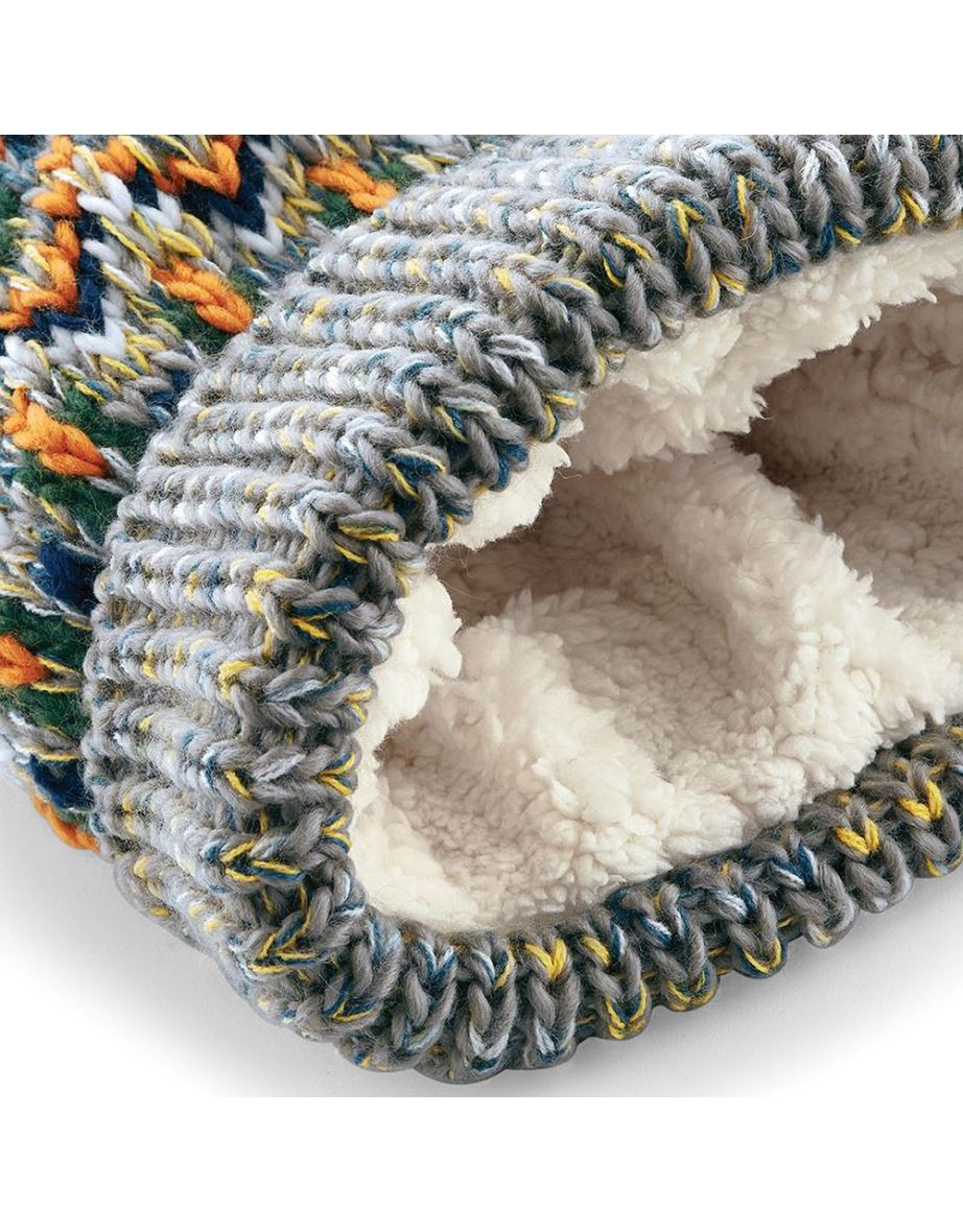 Beechfield Unisex Adults Blizzard Winter Bobble Hat - Forager Fusion - 1
