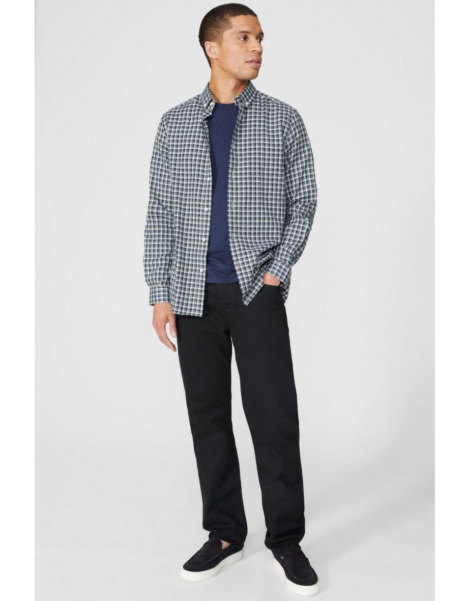 Glen Check Shirt - green - 3