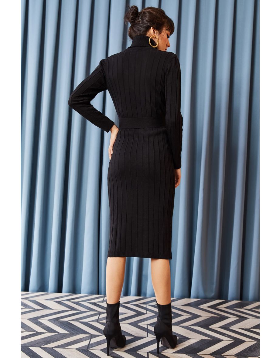 Dress - Black - Bodycon - 3