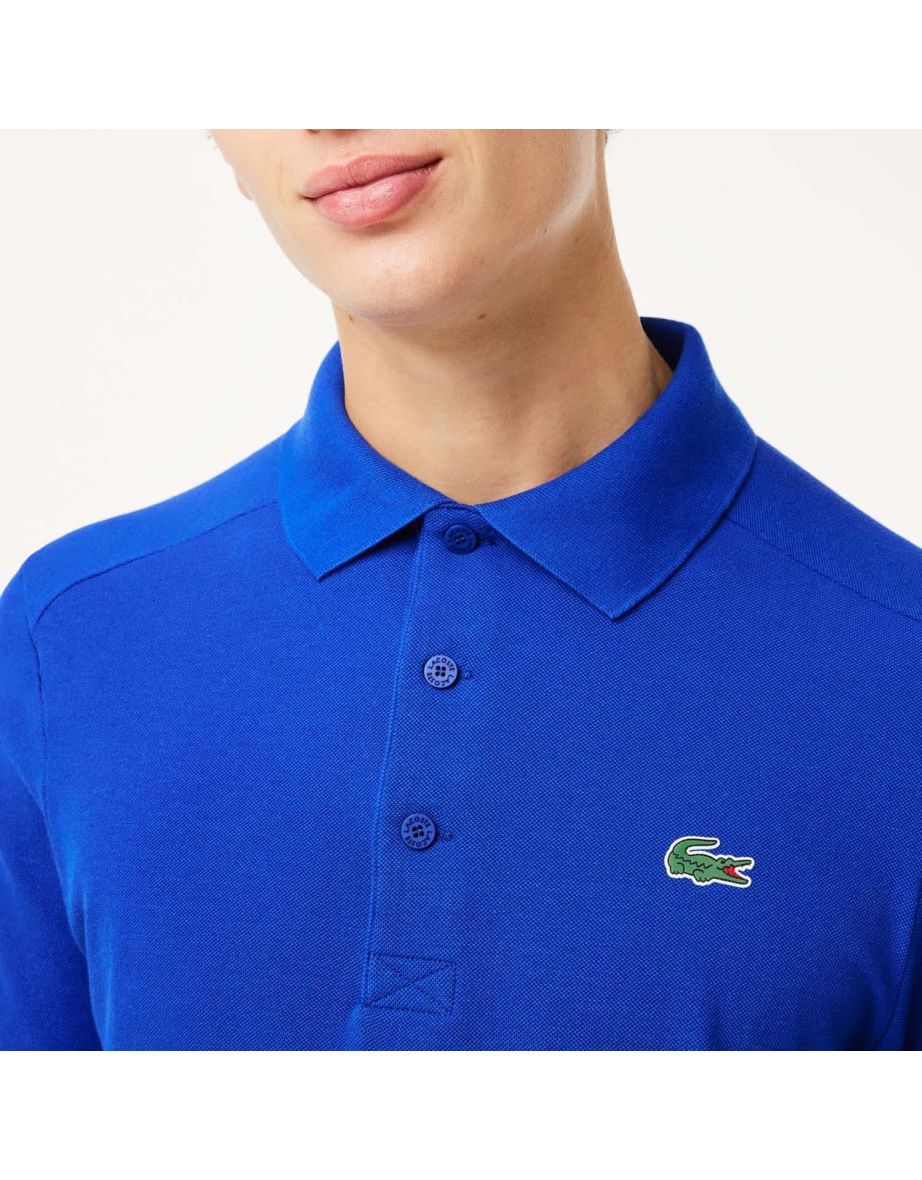 Men's Lacoste Sport Classic Fit UV Protect Golf Polo Shirt in Blue - 3