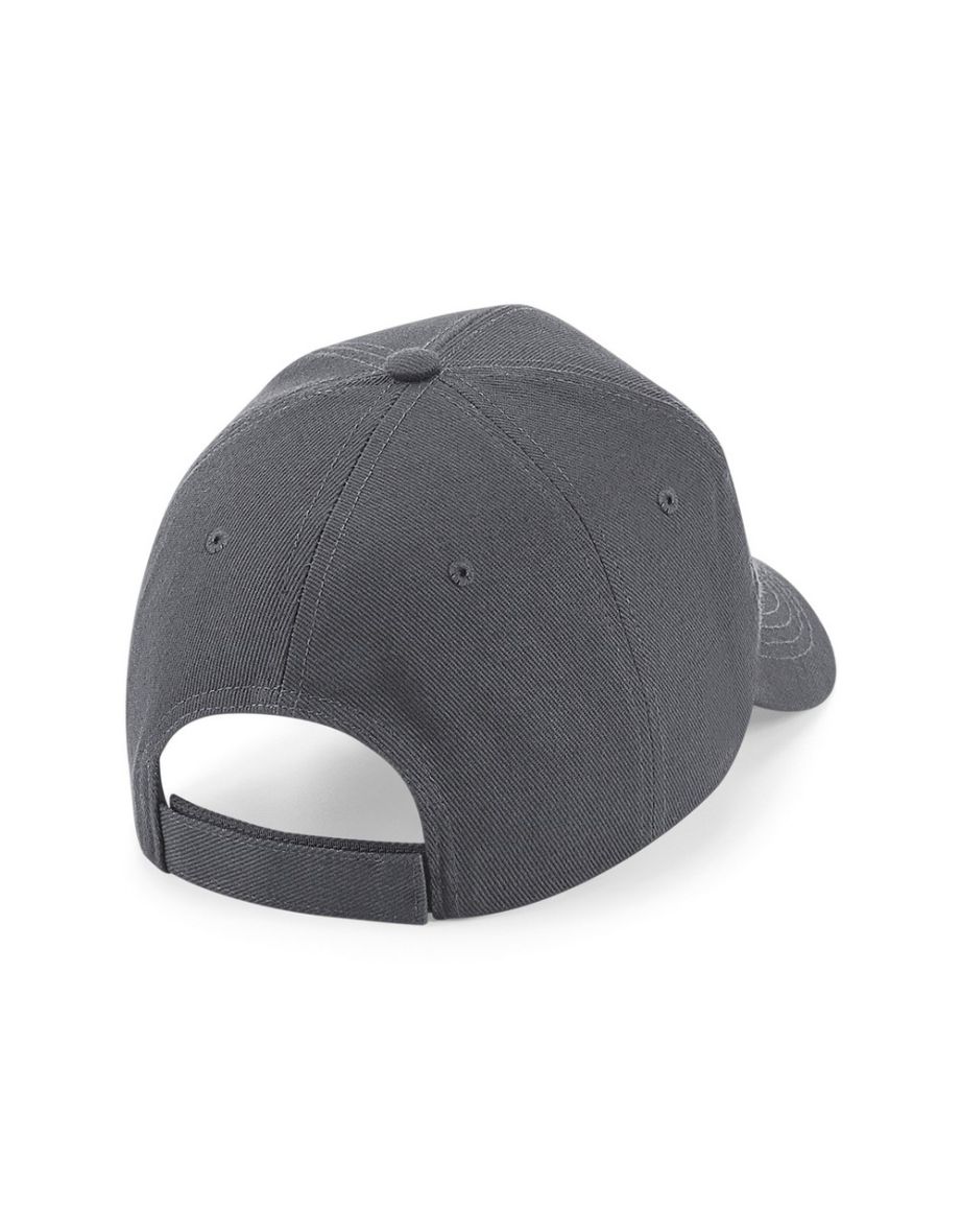 Beechfield Unisex Ultimate 6 Panel Cap - Graphite Grey - 1