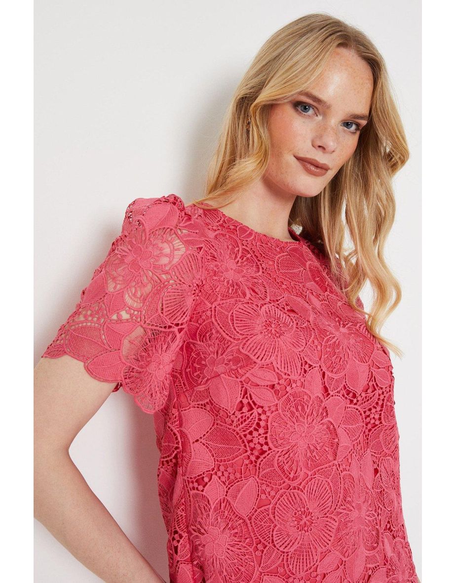 Premium Scallop Lace Top - 3