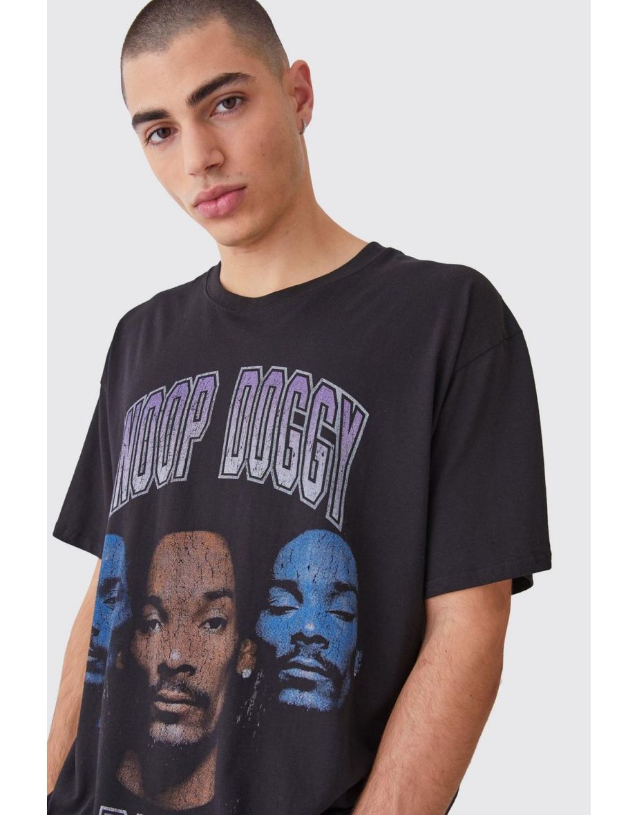 Oversized Snoop Dogg License T-shirt - 2