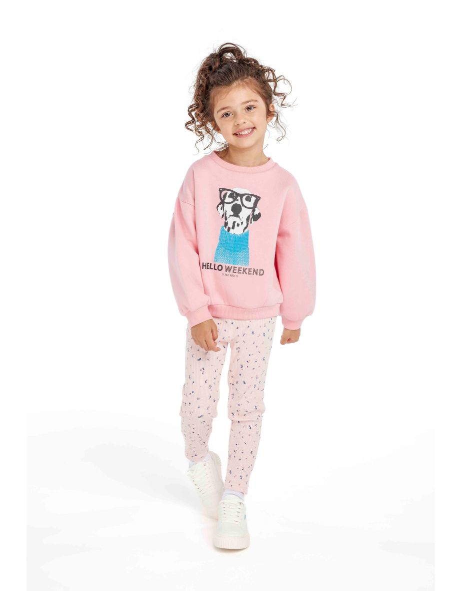 Girls Waffle Legging