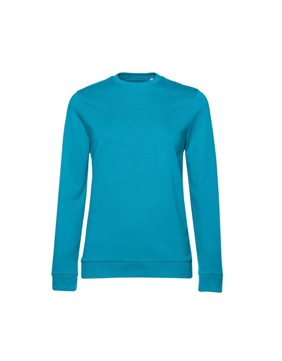 B&C Womens/Ladies Set-in Sweatshirt - Bermuda Blue