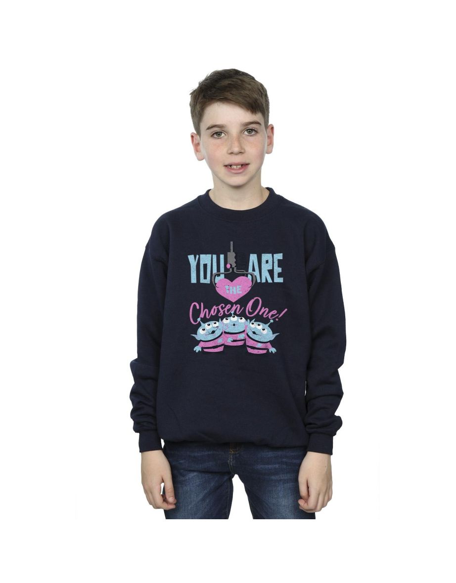 Disney Boys Toy Story You Are The Chosen One Sweatshirt - Navy Blue