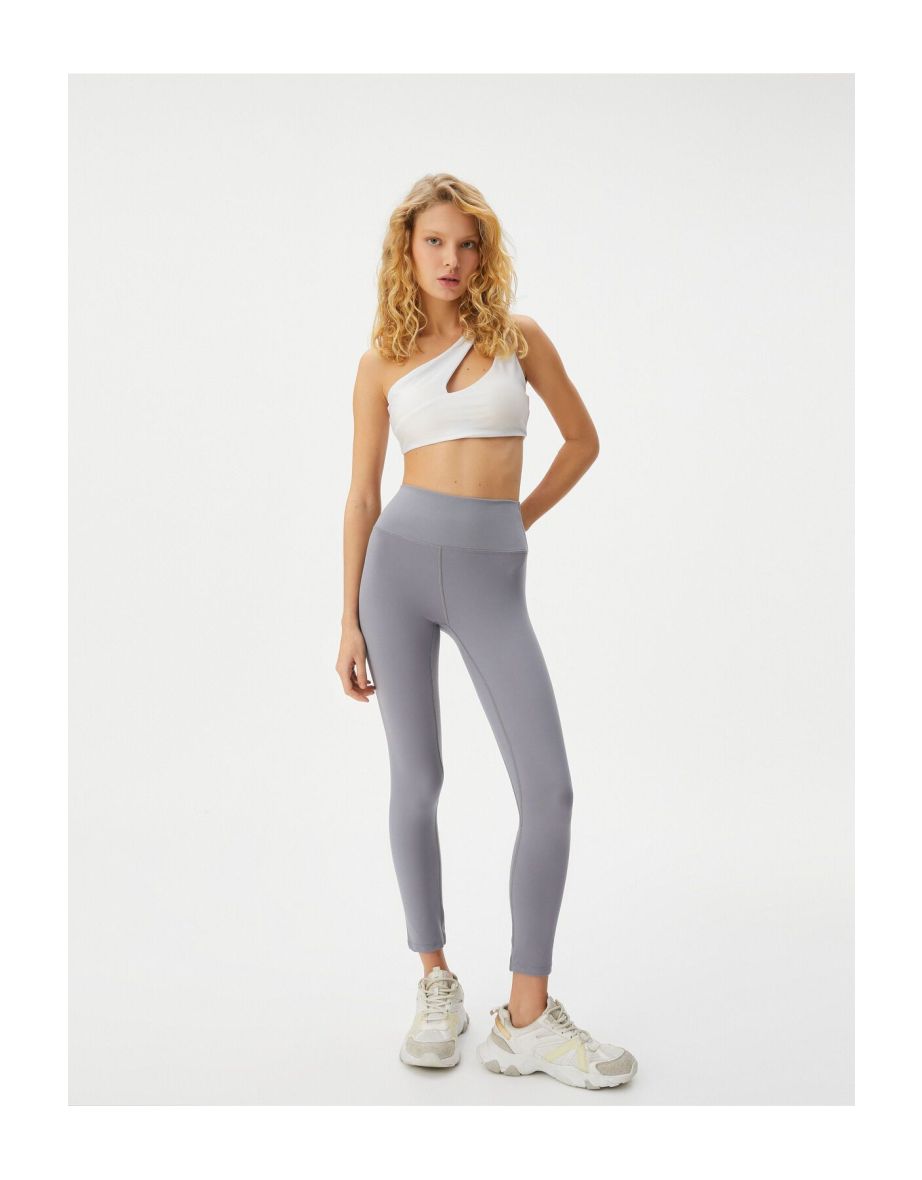 High Waist Yoga Tights Warm Soft Hand Textured