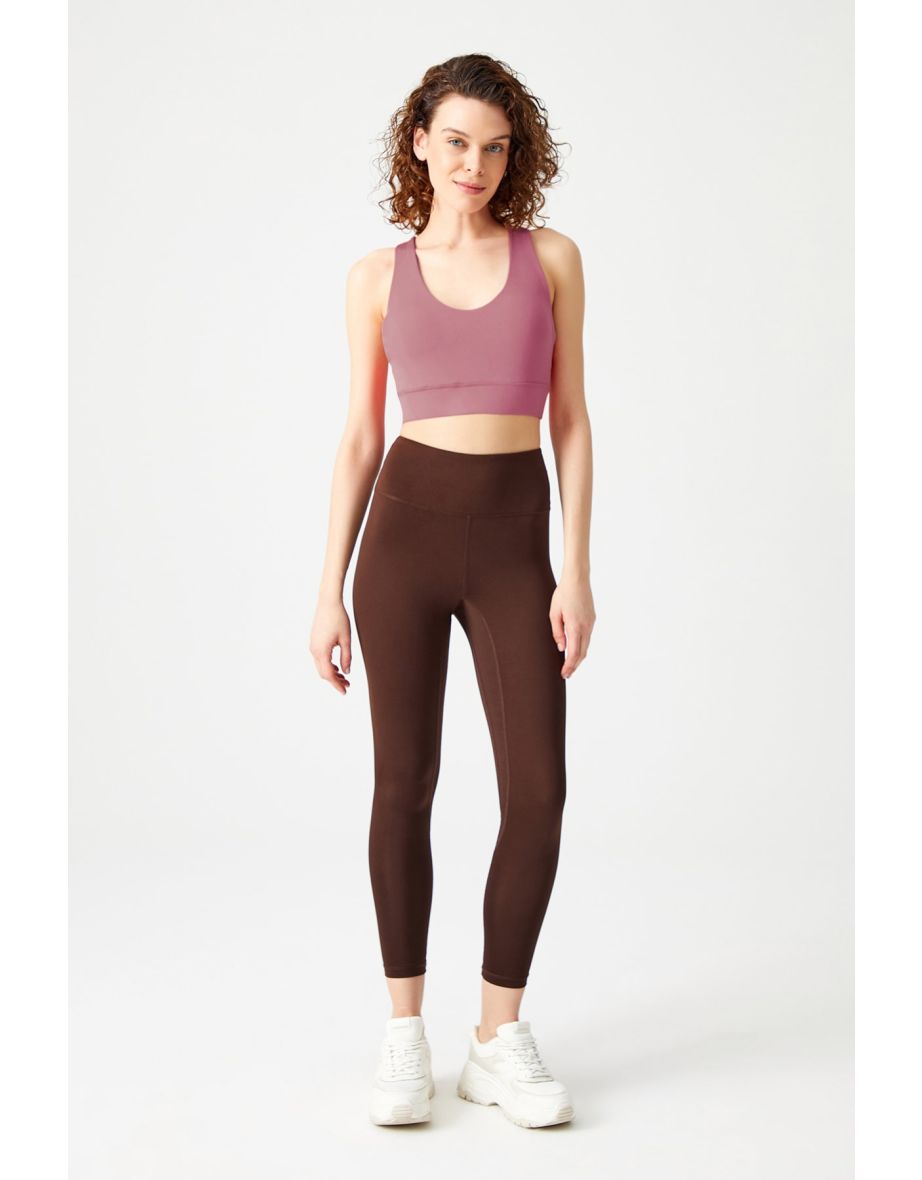 Sports Bra - Pink - Plain - 5