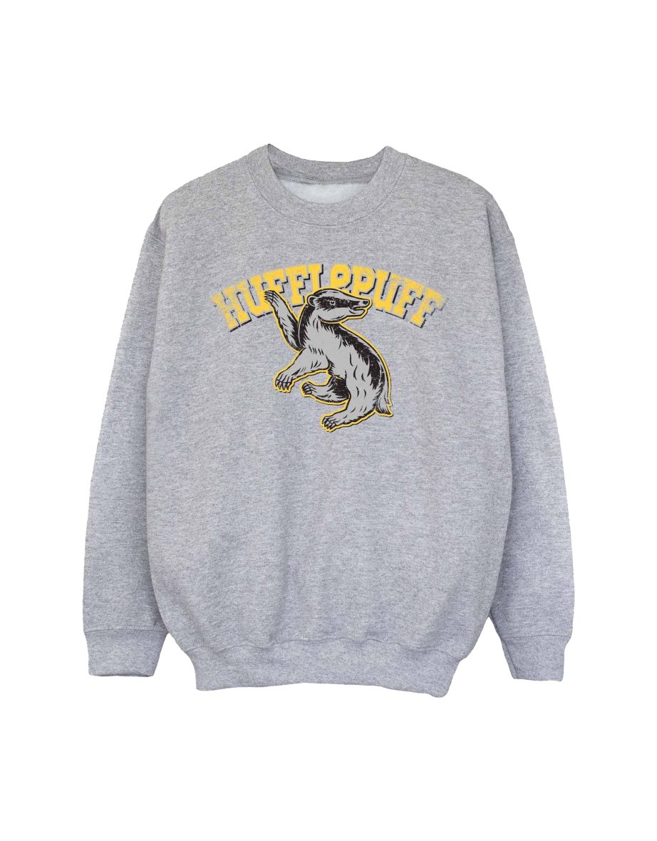 Hufflepuff sweatshirt grey on sale