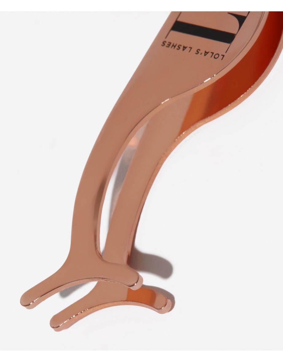 Rose Gold Precision Eyelash Applicator - 1