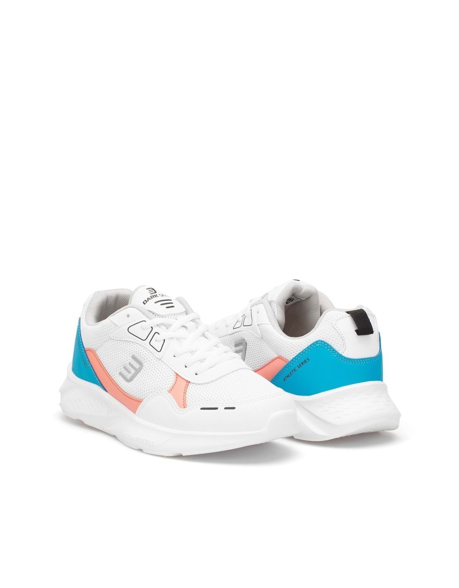 White Blue Sax Women's Sneaker
